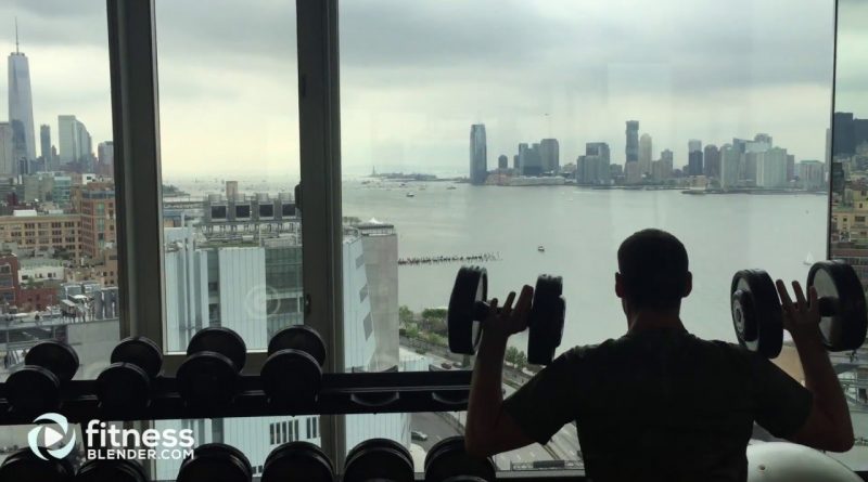 Fitness Blender in New York! Hotel Workout Vlog #fitnessblender #workoutcomplete
